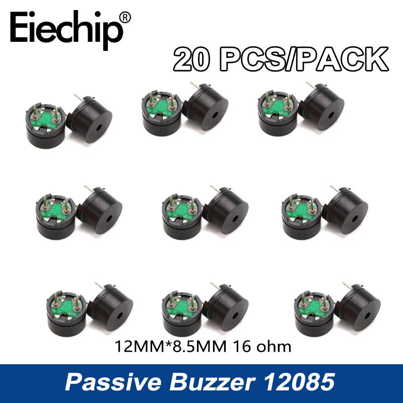 20PCS Passive Buzzer AC 12MM*8.5MM 16 ohm 3V 5V 9V 12V Mini Piezo Buzzer 12085 for Arduino DIY Electronics
20PCS Passive Buzzer AC 12MM*8.5MM 16 ohm 3V 5V 9V 12V Mini Piezo Buzzer 12085 for Arduino DIY Electronics