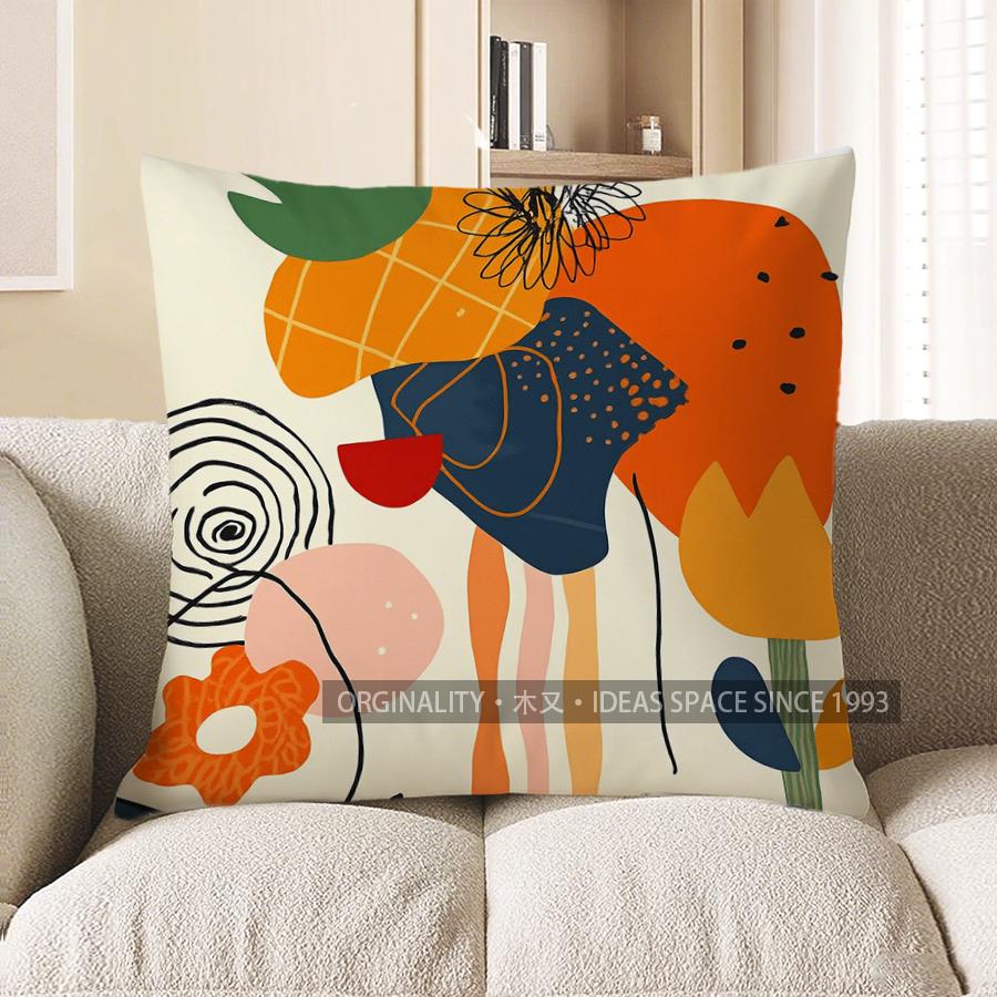 Home Decor Colorful Geometric Abstract Pattern Throw Pillow Pattern Cushion Cover Suitable for Sofa Bedroom Car Pillow Cover 40x40cm
Home Decor Colorful Geometric Abstract Pattern Throw Pillow Pattern Cushion Cover Suitable for Sofa Bedroom Car Pillow Cover 40x40cm