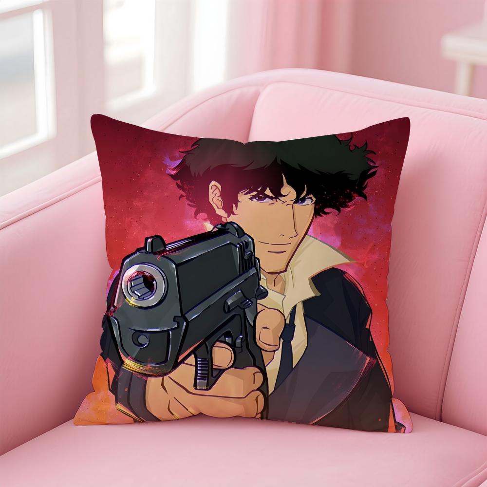 CCowboy Bebop Cushion Cover Pillow Case Soft Friendly Fabric Concealed Zipper 30X30cm
CCowboy Bebop Cushion Cover Pillow Case Soft Friendly Fabric Concealed Zipper 30X30cm