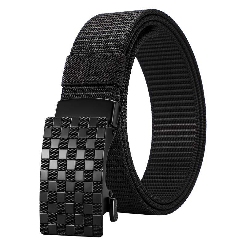 Men S Toothless Automatic Buckle Belt Thickened Imitation Nylon Outdoor Leisure Tactical Belt 120cm
Men S Toothless Automatic Buckle Belt Thickened Imitation Nylon Outdoor Leisure Tactical Belt 120cm