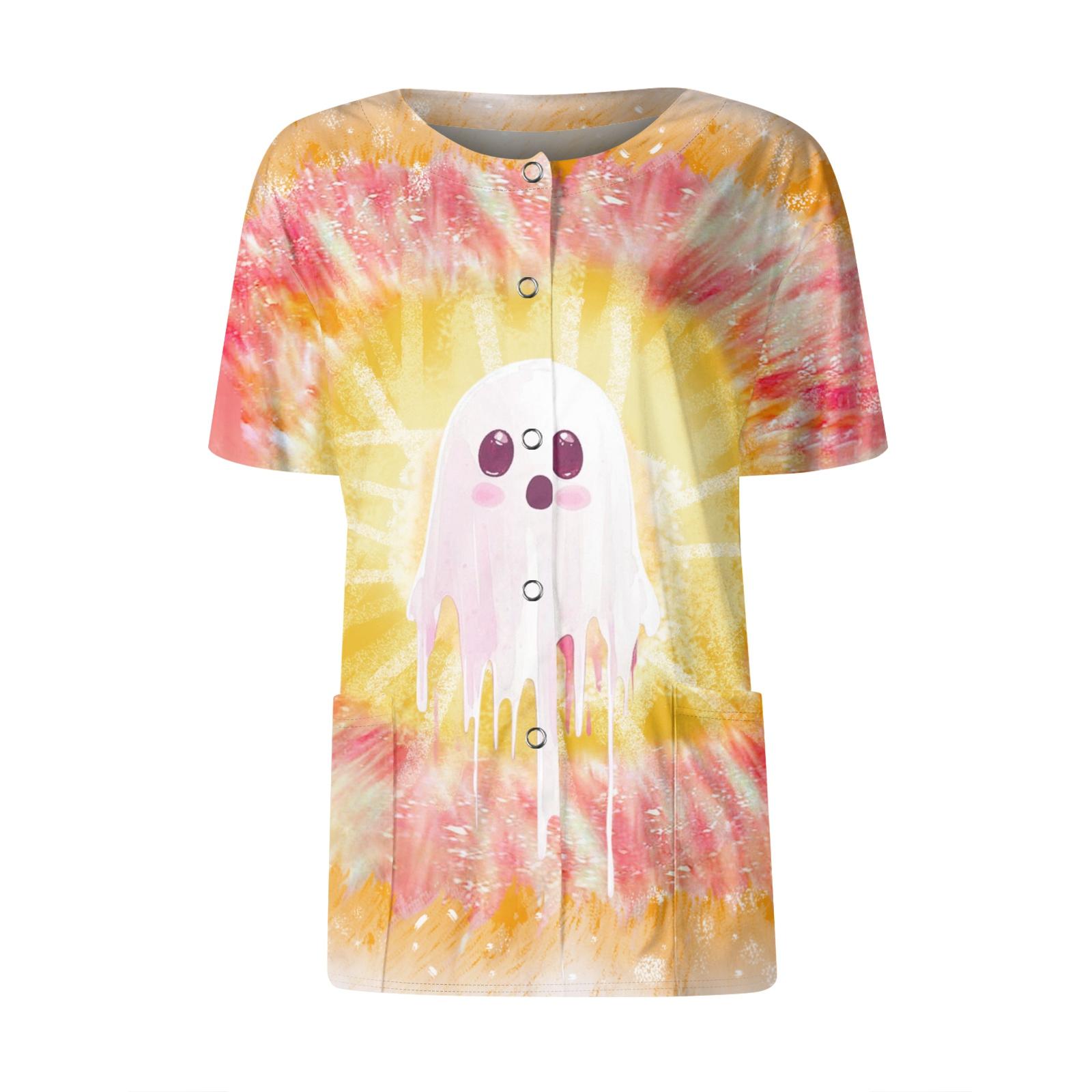 Women s Short Sleeved Patterned Pockets, Work Print Stand Up Collar, Single Breasted Protective Clothing, Cardigan Jacket, Top XXXL
Women s Short Sleeved Patterned Pockets, Work Print Stand Up Collar, Single Breasted Protective Clothing, Cardigan Jacket, Top XXXL