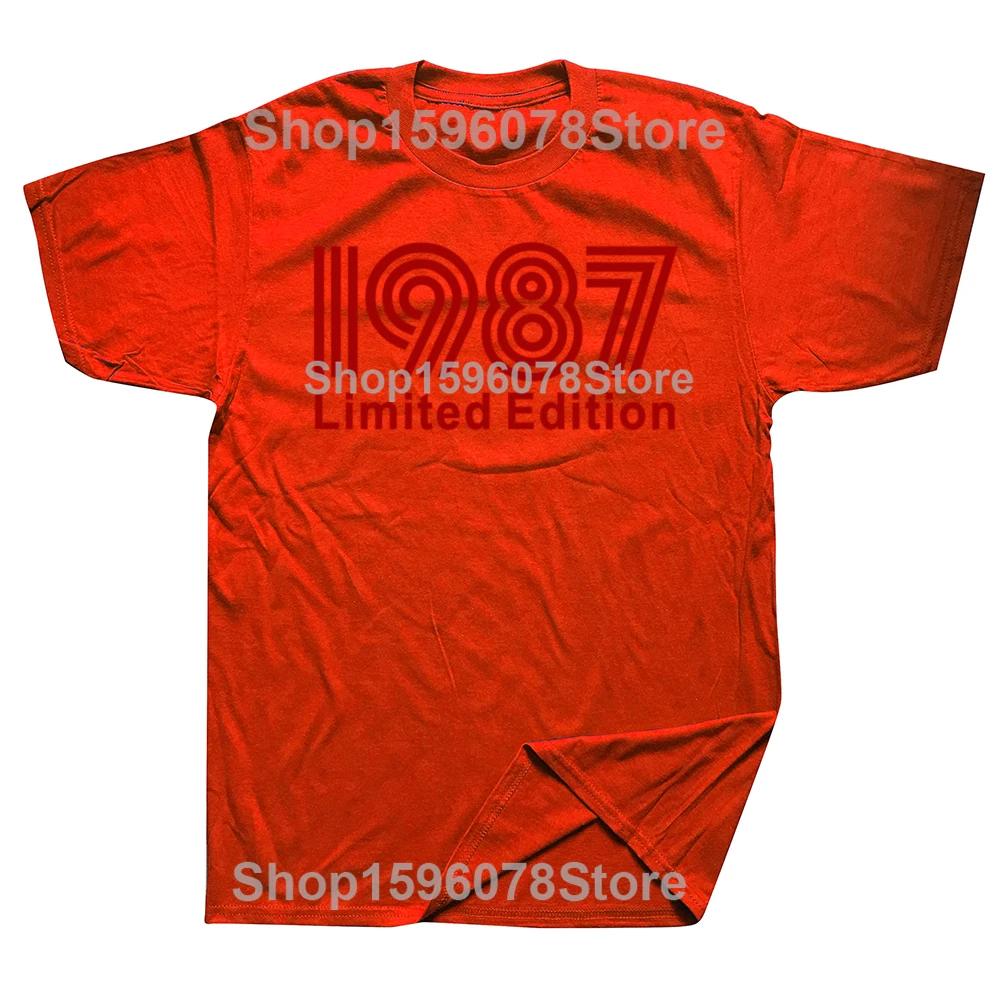Limited Edition 1987 Funny Graphic TShirt Mens Summer Style Fashion Short Sleeves Streetwear Made In 1987 T Shirts S
Limited Edition 1987 Funny Graphic TShirt Mens Summer Style Fashion Short Sleeves Streetwear Made In 1987 T Shirts S