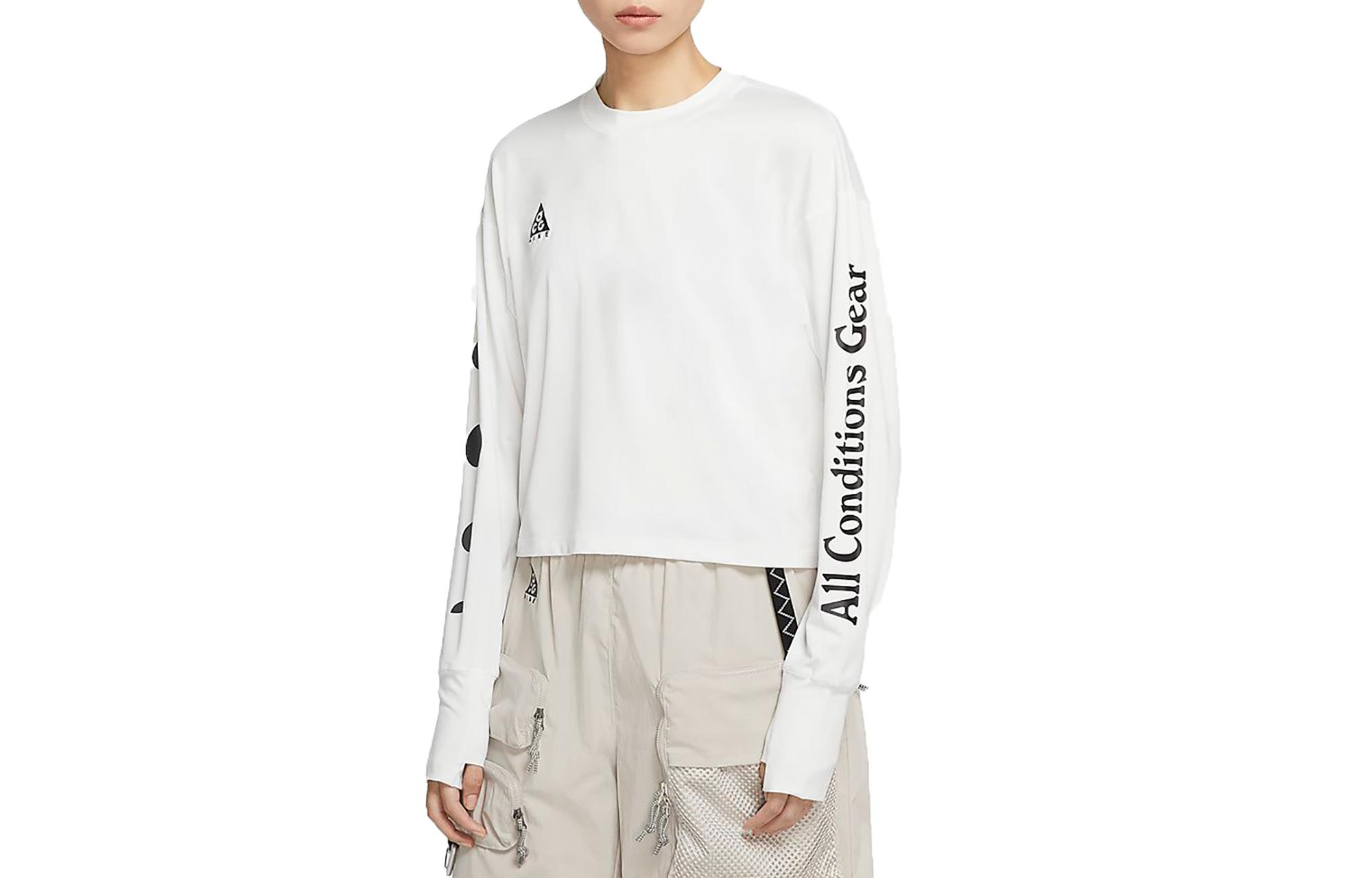 Nike ACG Crop Tops Women s White Crew Neck Moderate CK6883-100 XS
Nike ACG Crop Tops Women s White Crew Neck Moderate CK6883-100 XS