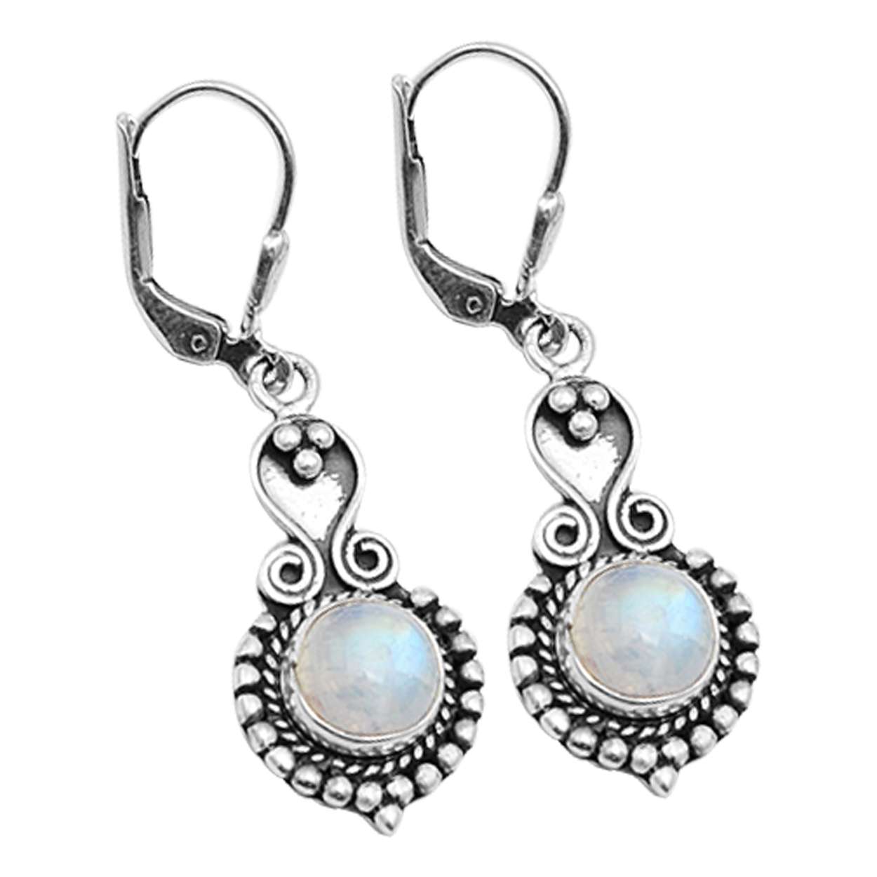 Rainbow Moonstone Gemstone Earrings Solid 925 Sterling Silver Handmade Earrings Jewelry Gift For Women And Girls E-2805
Rainbow Moonstone Gemstone Earrings Solid 925 Sterling Silver Handmade Earrings Jewelry Gift For Women And Girls E-2805