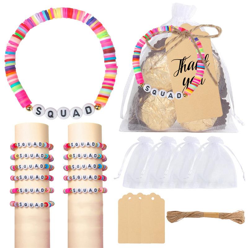 12 Set Bracelets Bulk With 12Pcs Cards And Organza Bags, Friendship Bracelets For Party Gifts, Adjustable Stretch Beaded
12 Set Bracelets Bulk With 12Pcs Cards And Organza Bags, Friendship Bracelets For Party Gifts, Adjustable Stretch Beaded