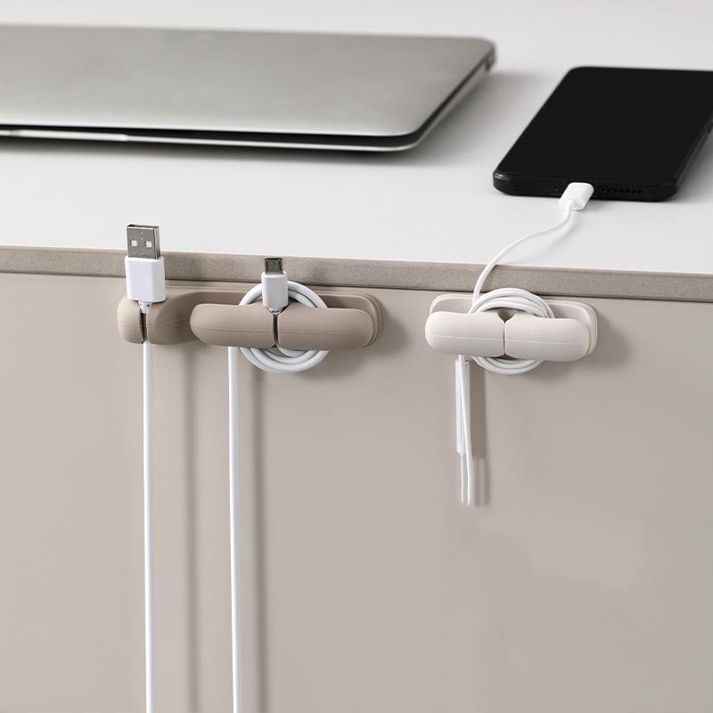2 PCS Data Cable Fixer Desktop Self-adhesive Finishing Storage Network Cable Buckle Seamless Silicone Cable Organizer S коричневый
2 PCS Data Cable Fixer Desktop Self-adhesive Finishing Storage Network Cable Buckle Seamless Silicone Cable Organizer S коричневый