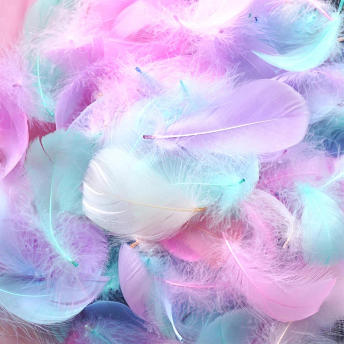 100 шт. - Фэнтези макаронный цвет DIY букет, украшение для венка, перьевой шар-волна, наполнитель для подарочной коробки из перьев Other&Other
100 шт. - Фэнтези макаронный цвет DIY букет, украшение для венка, перьевой шар-волна, наполнитель для подарочной коробки из перьев Other&Other