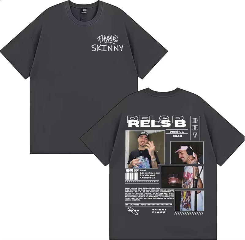 Rapper RELS B Skinny Flakk New Star Album Graphic T Shirts Men s Clothing Harajuku Vintage T Shirt High Quality Comfort T-shirt S разноцветный
Rapper RELS B Skinny Flakk New Star Album Graphic T Shirts Men s Clothing Harajuku Vintage T Shirt High Quality Comfort T-shirt S разноцветный