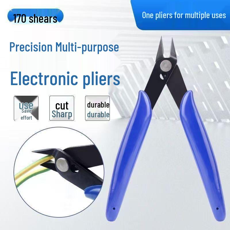 Precision Electronic Diagonal Pliers for Wire Stripping and Model Crafting
Precision Electronic Diagonal Pliers for Wire Stripping and Model Crafting