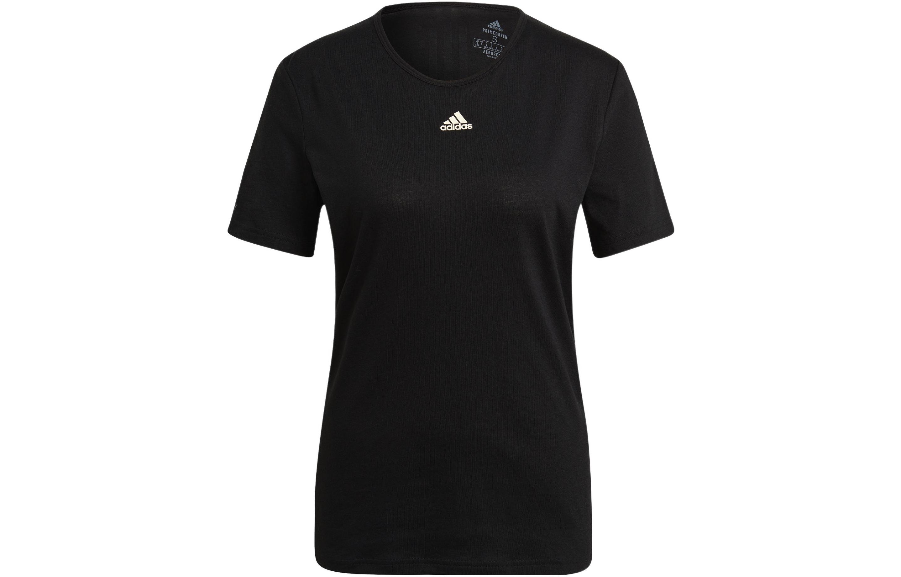 Adidas T Shirts Women s Black Crew Neck Moderate Straight Fit GN4970 S
Adidas T Shirts Women s Black Crew Neck Moderate Straight Fit GN4970 S