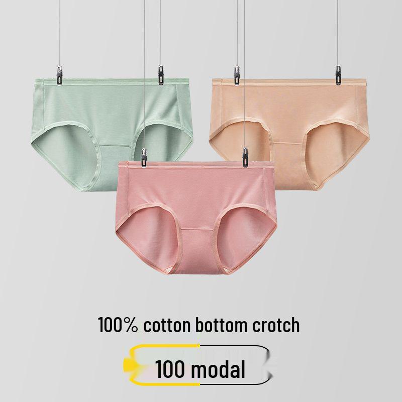 100% Cotton Modal Women s Underwear: 100-Pack, Antibacterial, Breathable, Silky Soft, Seamless Mid-Rise Triangle Briefs. M (Suitable for 80-100 lbs)
100% Cotton Modal Women s Underwear: 100-Pack, Antibacterial, Breathable, Silky Soft, Seamless Mid-Rise Triangle Briefs. M (Suitable for 80-100 lbs)