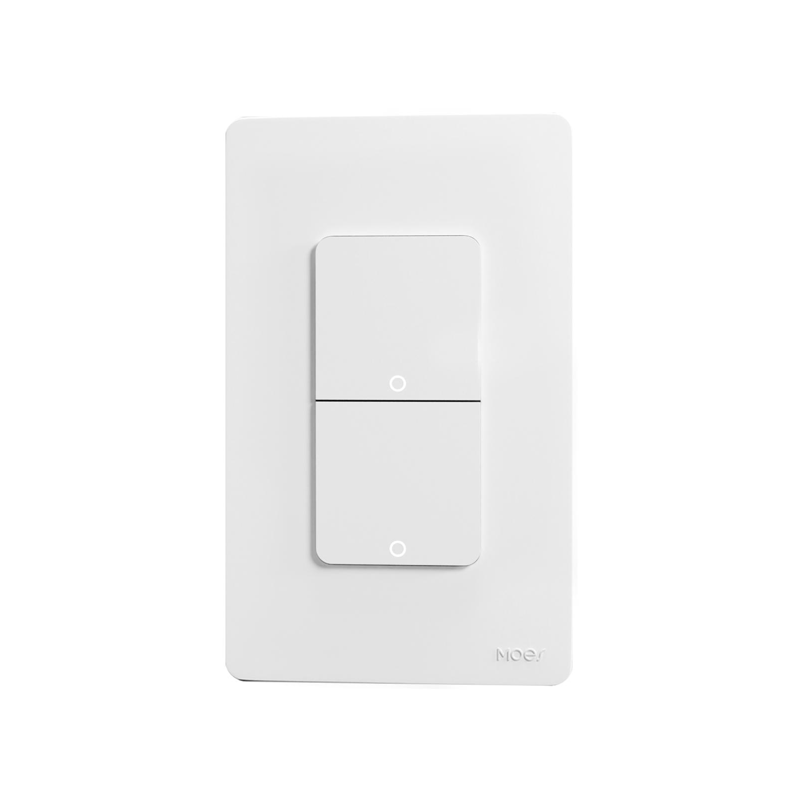 MOES Tuya ZigBee Smart Light Switch US Push Button Wall Switch Work With Alexa Google Home Neutral Wire/No Neutral Wire Required
MOES Tuya ZigBee Smart Light Switch US Push Button Wall Switch Work With Alexa Google Home Neutral Wire/No Neutral Wire Required