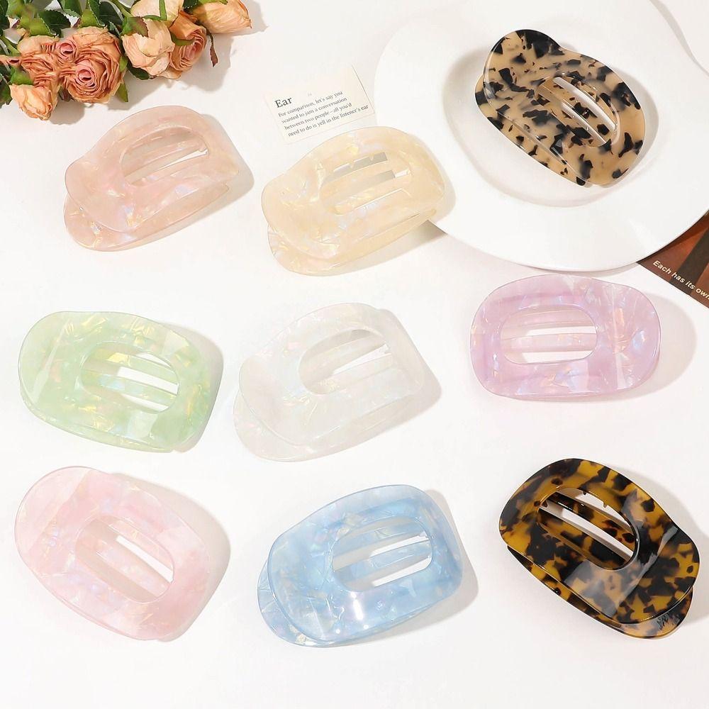 Elliptic Shape Acetic Acid Hair Clip Hair Accessories Acetate Barrettes Leopard Hair Claw Girls style15
Elliptic Shape Acetic Acid Hair Clip Hair Accessories Acetate Barrettes Leopard Hair Claw Girls style15