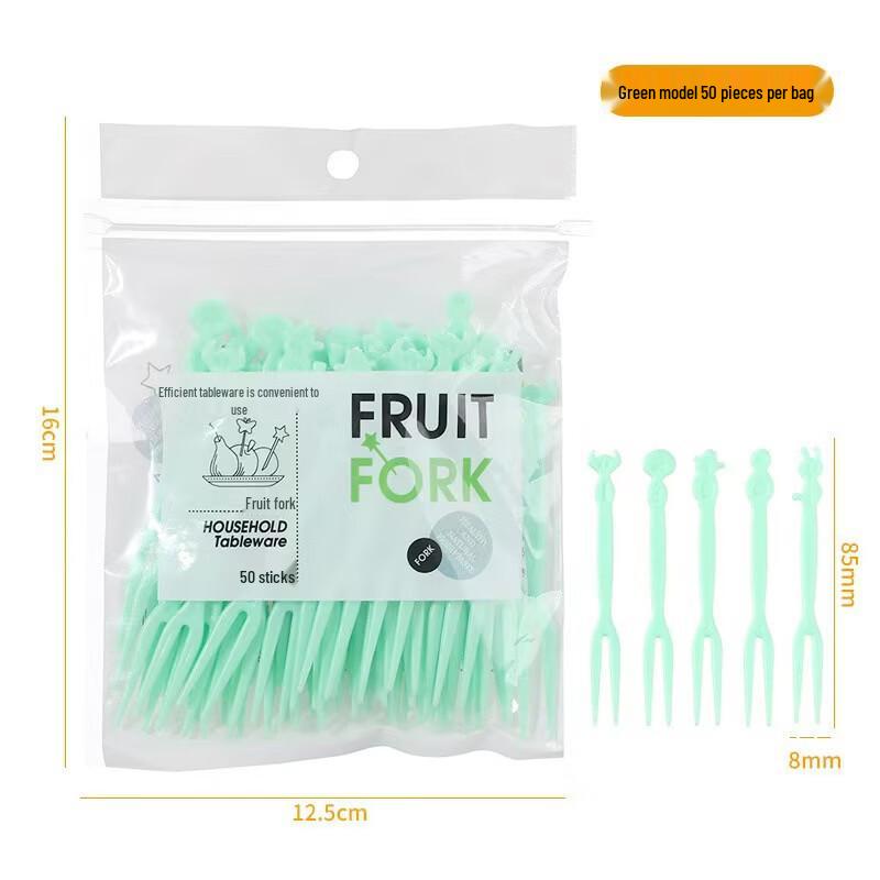 Abay Disposable Green Plastic Fruit Forks
Abay Disposable Green Plastic Fruit Forks