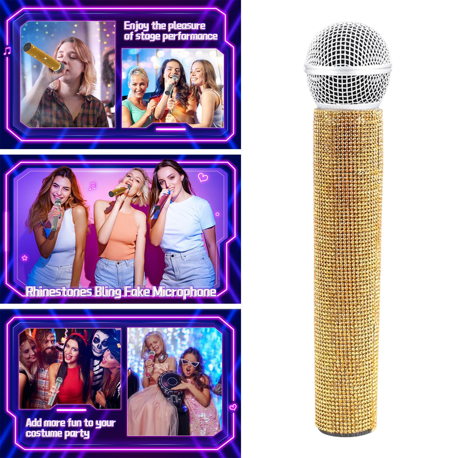 Sparkling Microphone Props Toy For Performers Singers Dancers Comfortable To Hold for Karaoke, Pretend Concerts білий
Sparkling Microphone Props Toy For Performers Singers Dancers Comfortable To Hold for Karaoke, Pretend Concerts білий