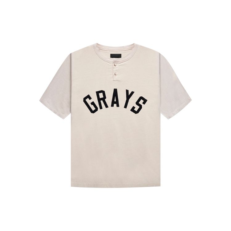 Fear of God Henley Свободная футболка с короткими рукавами и буквенным принтом Мужские топы Sand FG50-066CTJ-280
Fear of God Henley Свободная футболка с короткими рукавами и буквенным принтом Мужские топы Sand FG50-066CTJ-280
