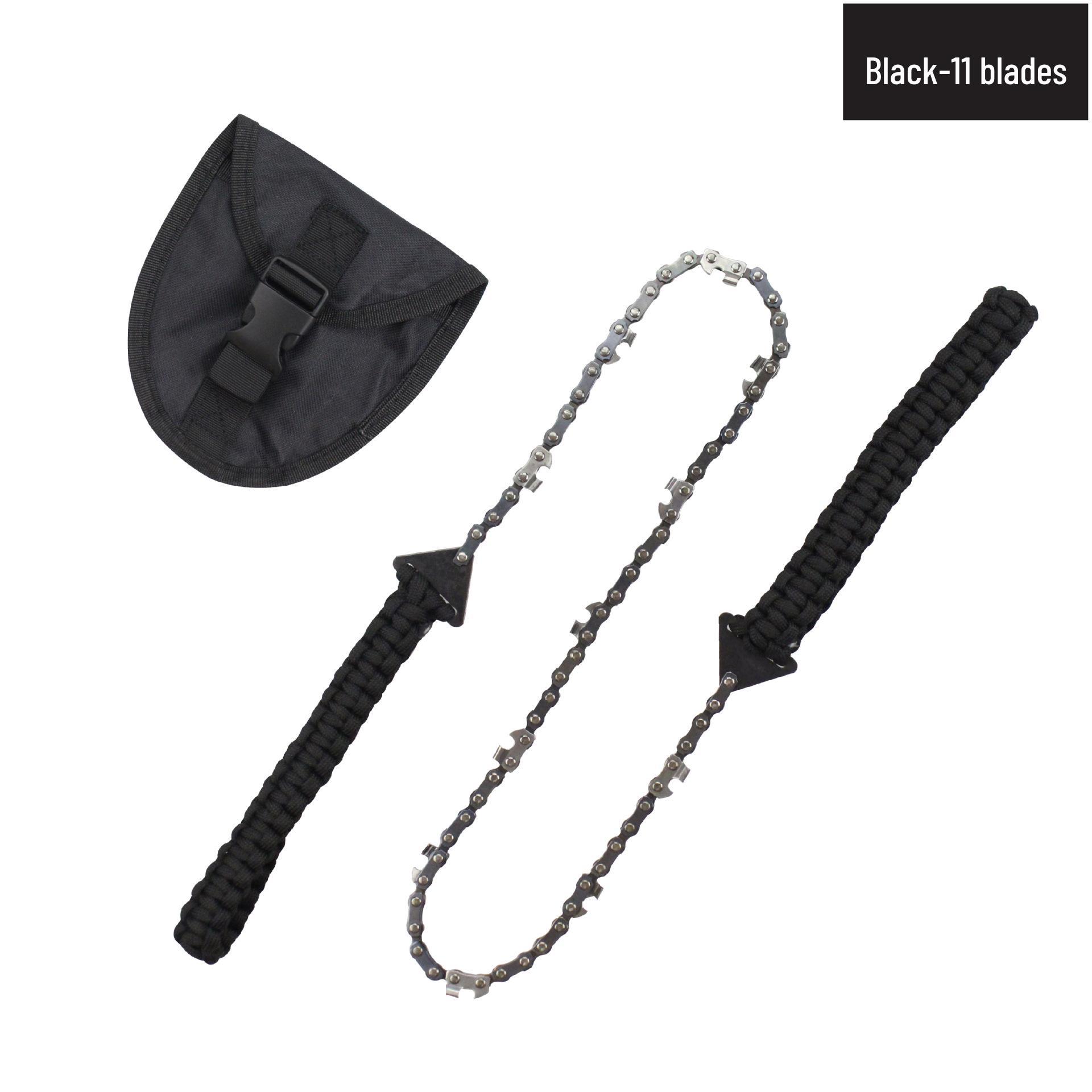 24-inch Woven Paracord Hand-Pull Chainsaw: Portable Outdoor Survival Garden Wire Saw
24-inch Woven Paracord Hand-Pull Chainsaw: Portable Outdoor Survival Garden Wire Saw