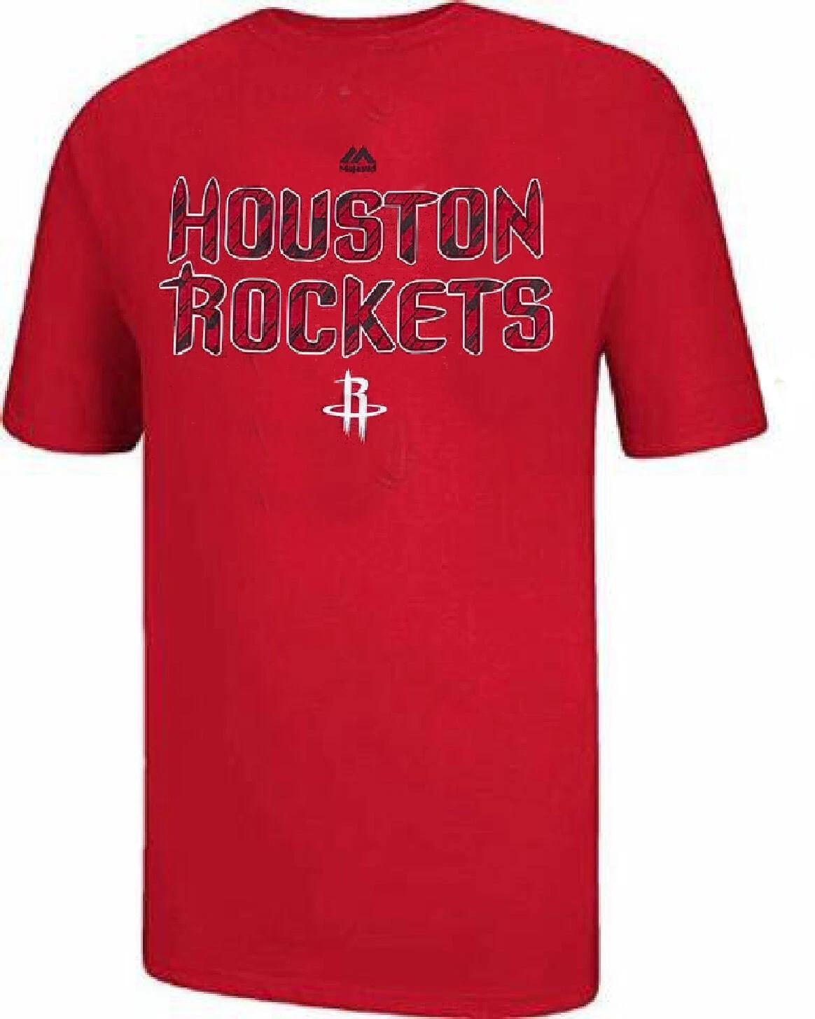 Houston Rockets Men s Red Future Highlights Poly Short Sleeve T shirt M
Houston Rockets Men s Red Future Highlights Poly Short Sleeve T shirt M