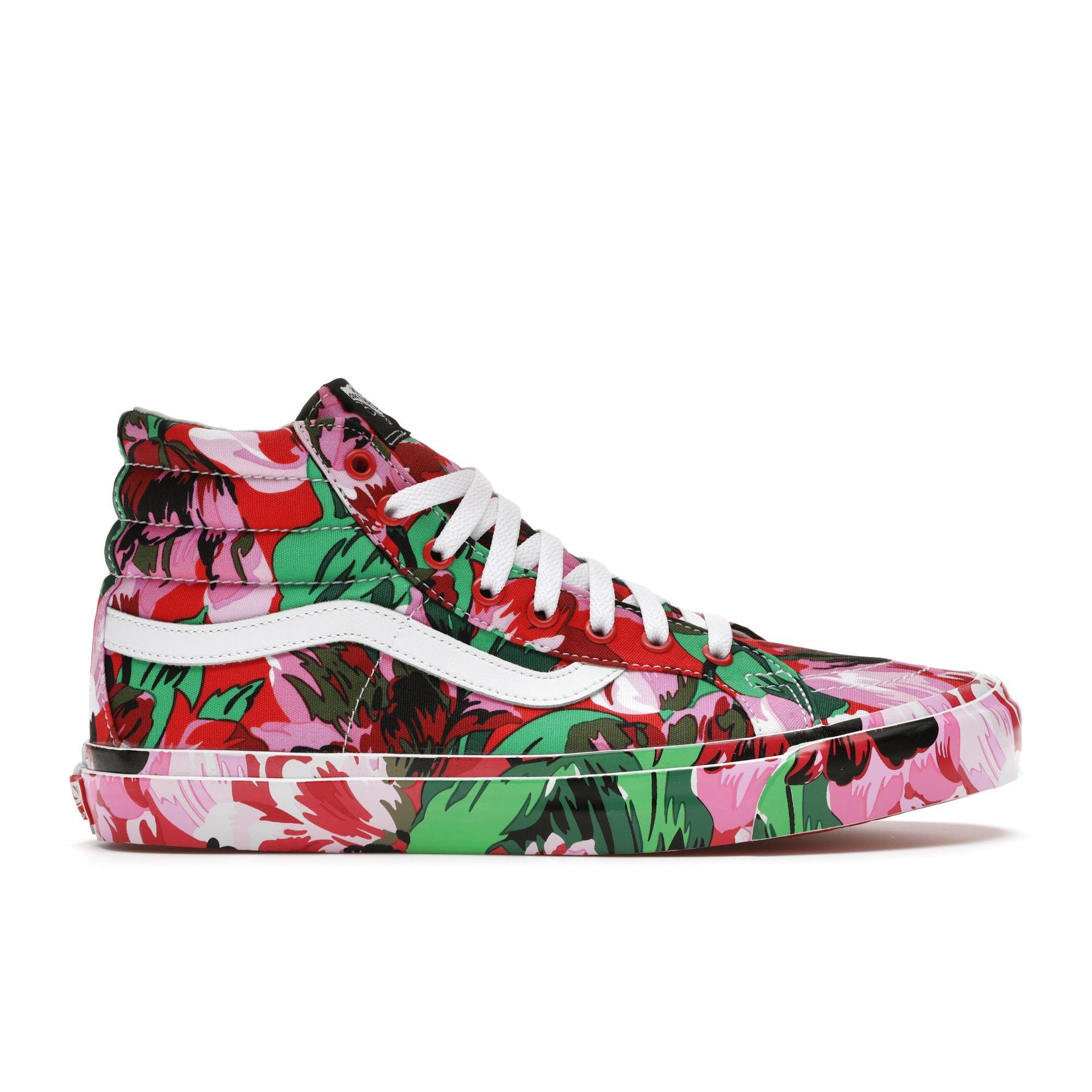 Красные кроссовки унисекс Vans Kenzo x OG Sk8-Hi LX с цветочным принтом True-White VN0A4BVB02G
Красные кроссовки унисекс Vans Kenzo x OG Sk8-Hi LX с цветочным принтом True-White VN0A4BVB02G