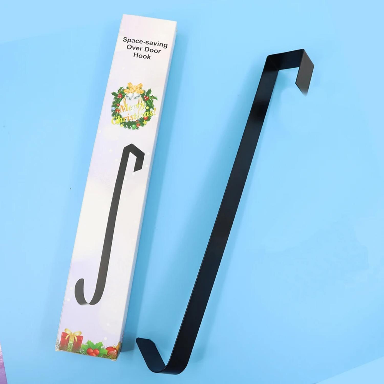 Рождественский крючок для входной двери 38 см, металлическое украшение без гвоздей, длинный крючок, одинарный крючок для Хэллоуина, декоративная гирлянда, вешалка для двери
Рождественский крючок для входной двери 38 см, металлическое украшение без гвоздей, длинный крючок, одинарный крючок для Хэллоуина, декоративная гирлянда, вешалка для двери