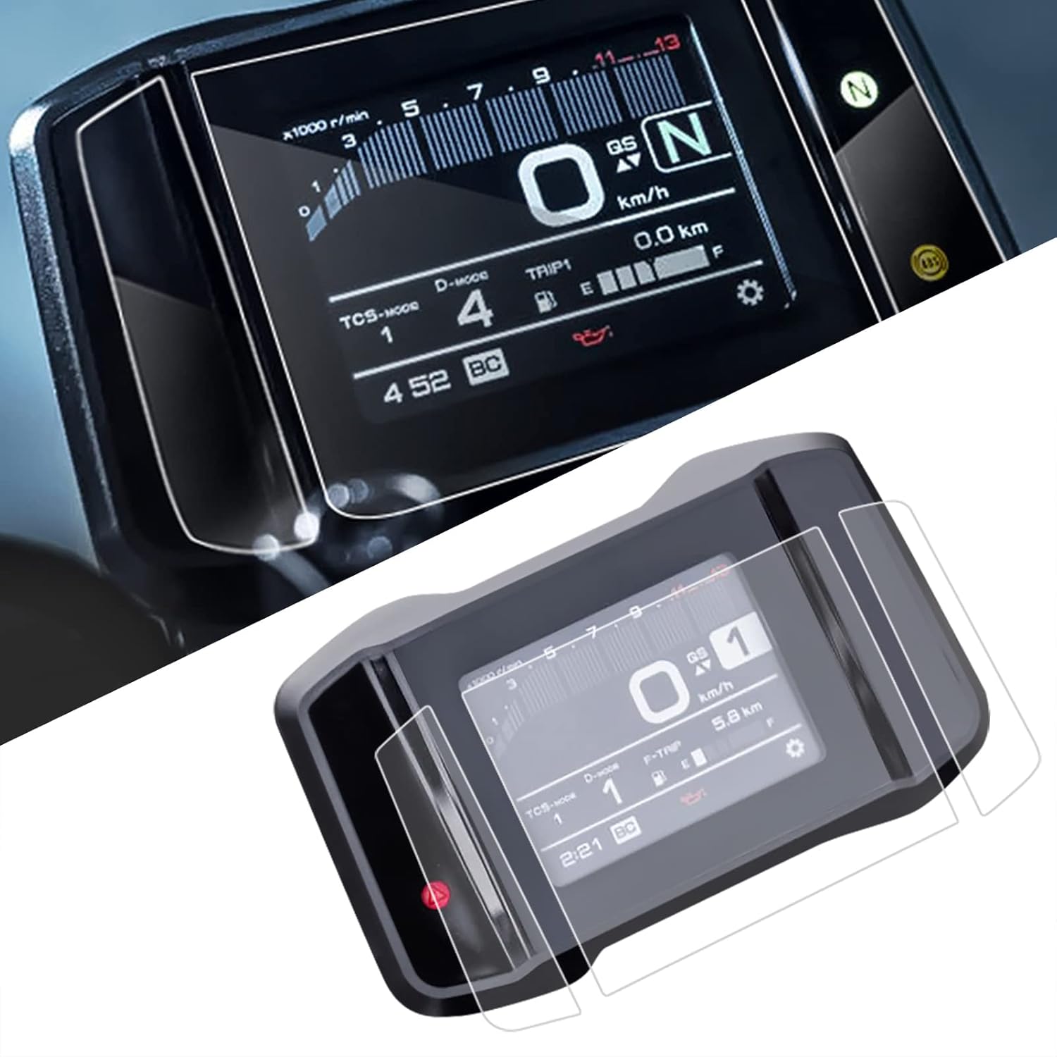 BAIONE Worldmotop Screen Protector Instrument Film Motorcycle Scratch Cluster Dashboard Protection Replacement for Yamaha MT09 MT 09 MT-09 FZ09 FZ 09 for 2021-2022
BAIONE Worldmotop Screen Protector Instrument Film Motorcycle Scratch Cluster Dashboard Protection Replacement for Yamaha MT09 MT 09 MT-09 FZ09 FZ 09 for 2021-2022