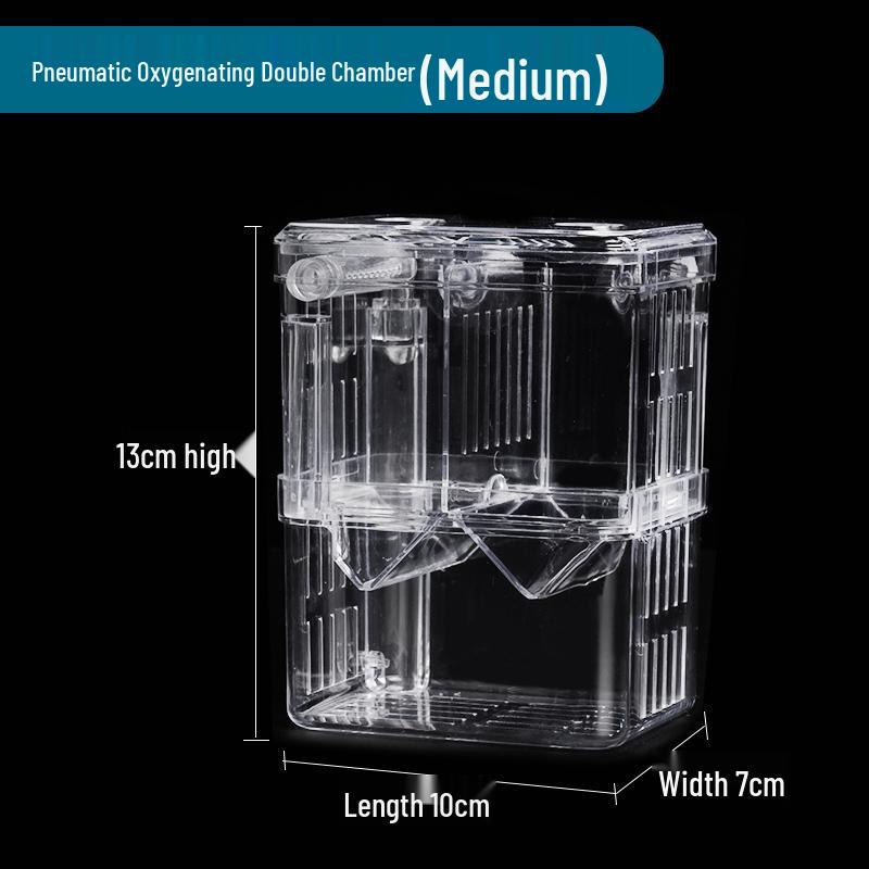 Акриловый плавающий аквариум-изолятор и нерестовик для гуппи и мальков
Акриловый плавающий аквариум-изолятор и нерестовик для гуппи и мальков