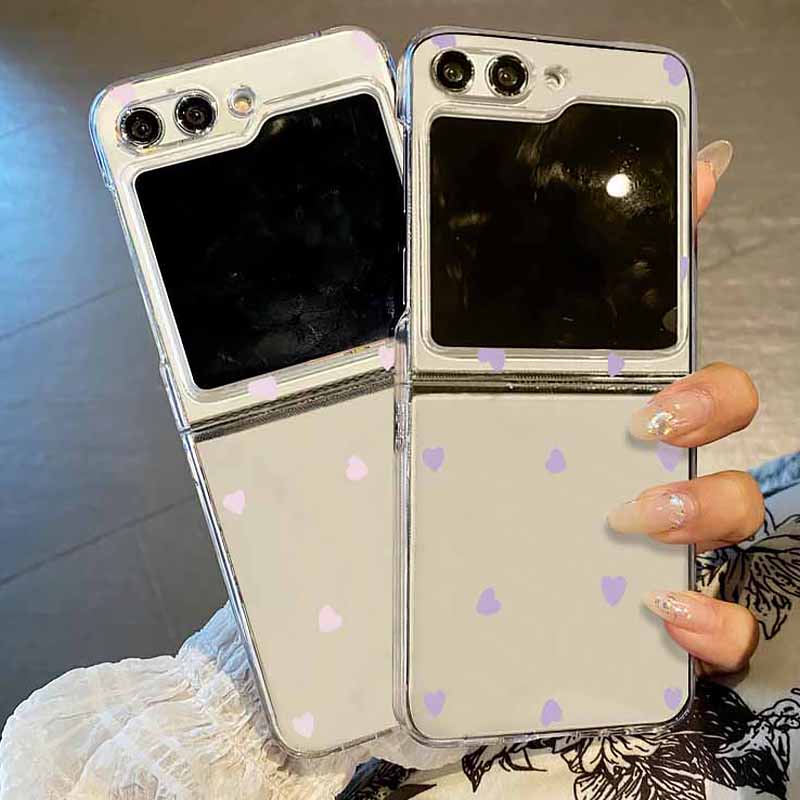 Love Heart Print Clear Folding Phone Case For Samsung Galaxy Z Flip 7 6 5 4 3 Hard Transparent Cover For Samsung Z Flip7 Flip6 For Galaxy Z Flip4
Love Heart Print Clear Folding Phone Case For Samsung Galaxy Z Flip 7 6 5 4 3 Hard Transparent Cover For Samsung Z Flip7 Flip6 For Galaxy Z Flip4