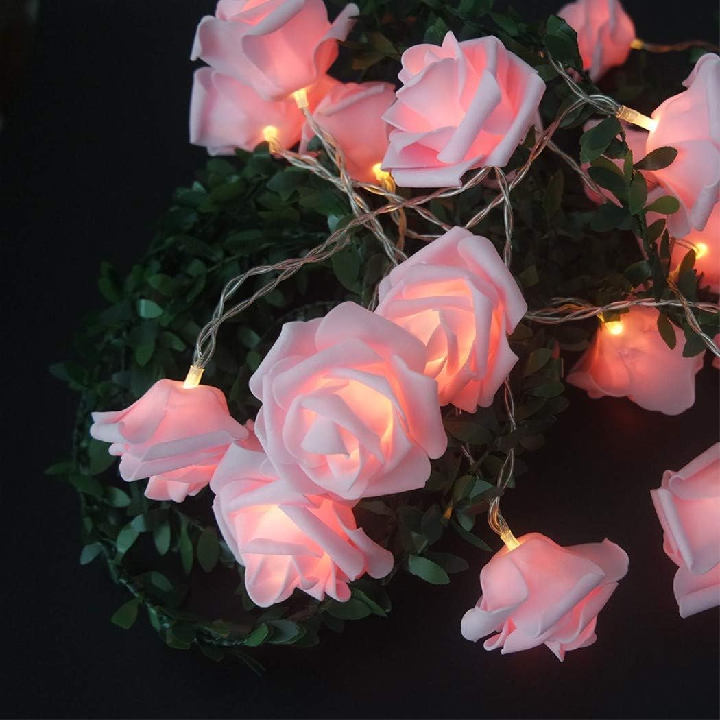 10/20 LED Rose Flower Shaped Led Light String Warm Lights Home Garden Party Decoration Lights Christmas Wedding Party Decoration 1.5M 10Leds
10/20 LED Rose Flower Shaped Led Light String Warm Lights Home Garden Party Decoration Lights Christmas Wedding Party Decoration 1.5M 10Leds