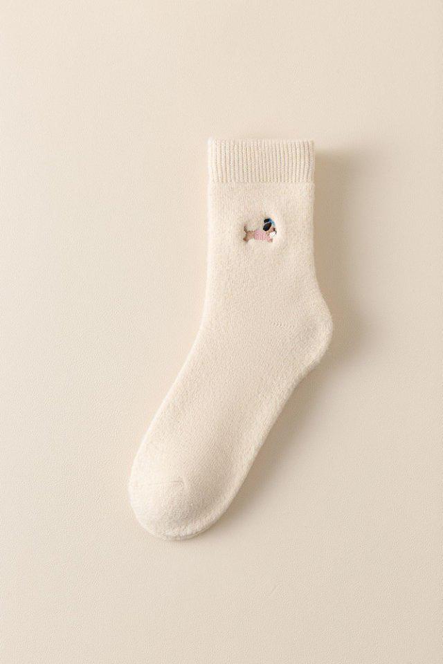 Women s Cashmere Fleece-Lined Mid-Calf Socks - Warm, Thick Wool for Autumn/Winter, Cozy Sleep, & Postpartum Comfort
Women s Cashmere Fleece-Lined Mid-Calf Socks - Warm, Thick Wool for Autumn/Winter, Cozy Sleep, & Postpartum Comfort