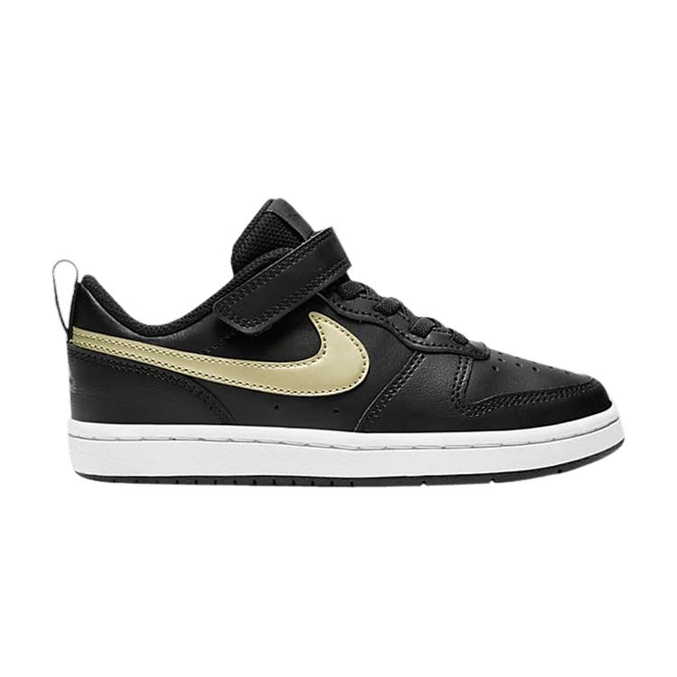 Детские кроссовки Nike Court Borough Low 2 PS Black Metallic Gold Star BQ5451-011
Детские кроссовки Nike Court Borough Low 2 PS Black Metallic Gold Star BQ5451-011
