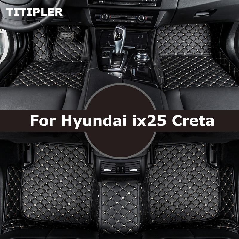 TITIPLER автомобильные коврики для Hyundai ix25 Creta Foot Coche аксессуары авто
TITIPLER автомобильные коврики для Hyundai ix25 Creta Foot Coche аксессуары авто