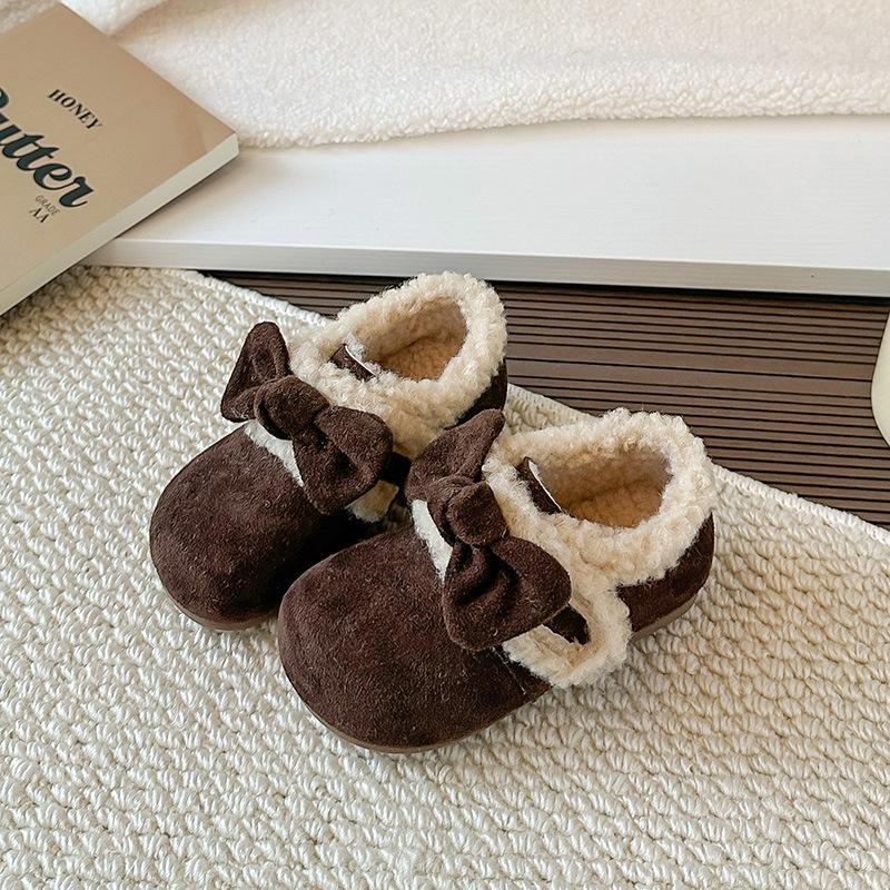 Winter Girls Cotton Shoes New Warm Plush Fur Fluffy Children Flat Shoes Kids Comfortable Fashion Retro Bow Casual Shoes 25
Winter Girls Cotton Shoes New Warm Plush Fur Fluffy Children Flat Shoes Kids Comfortable Fashion Retro Bow Casual Shoes 25