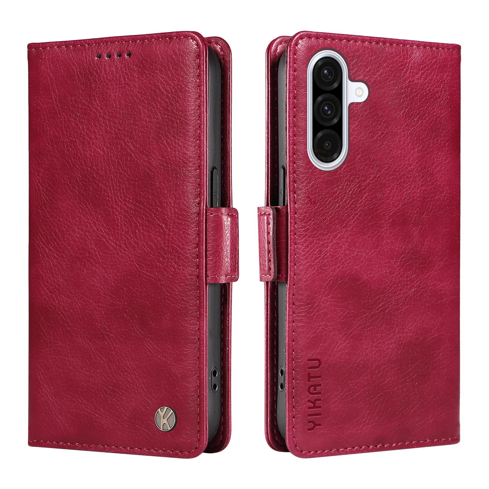 Для Samsung Galaxy A36 5G Чохол YIKATU YK-007 Текстура лічі Шкіряний гаманець Чохол для телефону J
Для Samsung Galaxy A36 5G Чохол YIKATU YK-007 Текстура лічі Шкіряний гаманець Чохол для телефону J