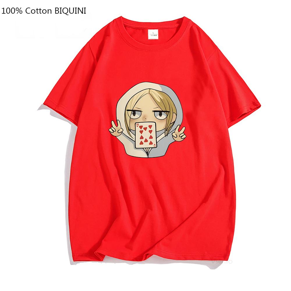 Alice in Borderland Emblem Anime Tshirt for Men/women T Shirts Fashion 100% Cotton T-shirt Four Seasons Casual O-Neck Tee Shirt XXL червоний
Alice in Borderland Emblem Anime Tshirt for Men/women T Shirts Fashion 100% Cotton T-shirt Four Seasons Casual O-Neck Tee Shirt XXL червоний