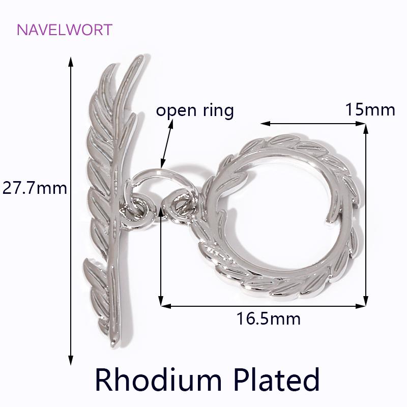 18K Gold Plated Toggle Clasps For Jewelry Making,Clasps For Bracelets,Brass Connector Clasps Fasteners,DIY Jewelry Accessories 1 piece
18K Gold Plated Toggle Clasps For Jewelry Making,Clasps For Bracelets,Brass Connector Clasps Fasteners,DIY Jewelry Accessories 1 piece