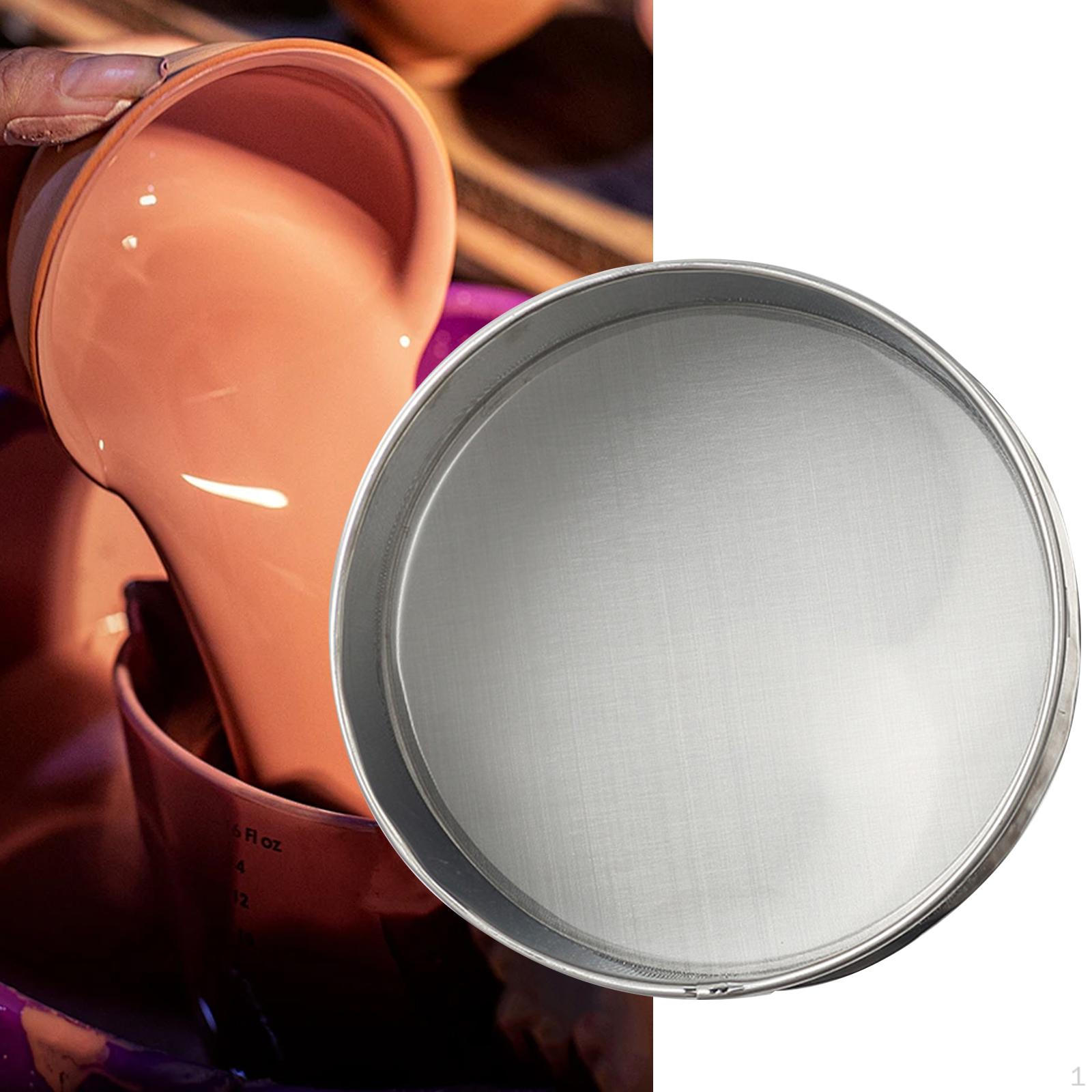 Сито из нержавеющей стали 304 с мелкой сеткой для керамической суспензии и выпечки 20cm
Сито из нержавеющей стали 304 с мелкой сеткой для керамической суспензии и выпечки 20cm