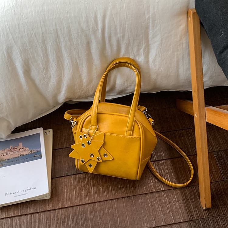 Mini Boston Bag Women s Handheld Shoulder Bag жовтий
Mini Boston Bag Women s Handheld Shoulder Bag жовтий