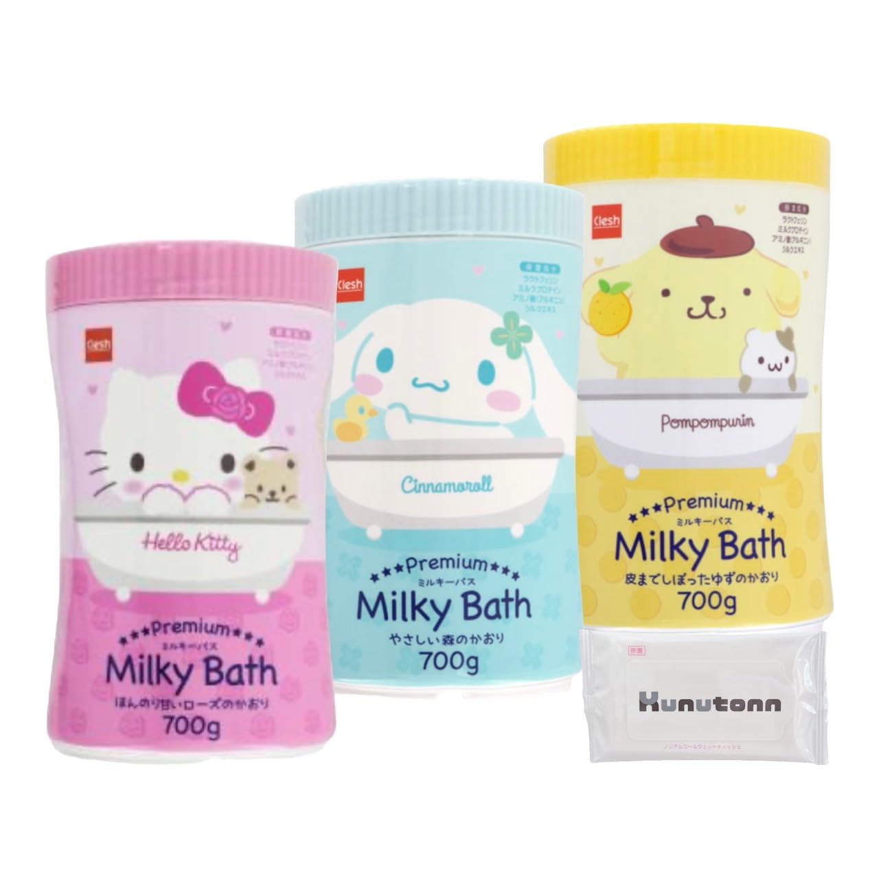 Clesh Milky Bath Набор ассорти солей для ванны 700 г Hello Kitty Роза Cinnamoroll Лес Pompompurin Юзу набор каждого вида Kunutonn оригинальная влажная салфетка с логотипом
Clesh Milky Bath Набор ассорти солей для ванны 700 г Hello Kitty Роза Cinnamoroll Лес Pompompurin Юзу набор каждого вида Kunutonn оригинальная влажная салфетка с логотипом