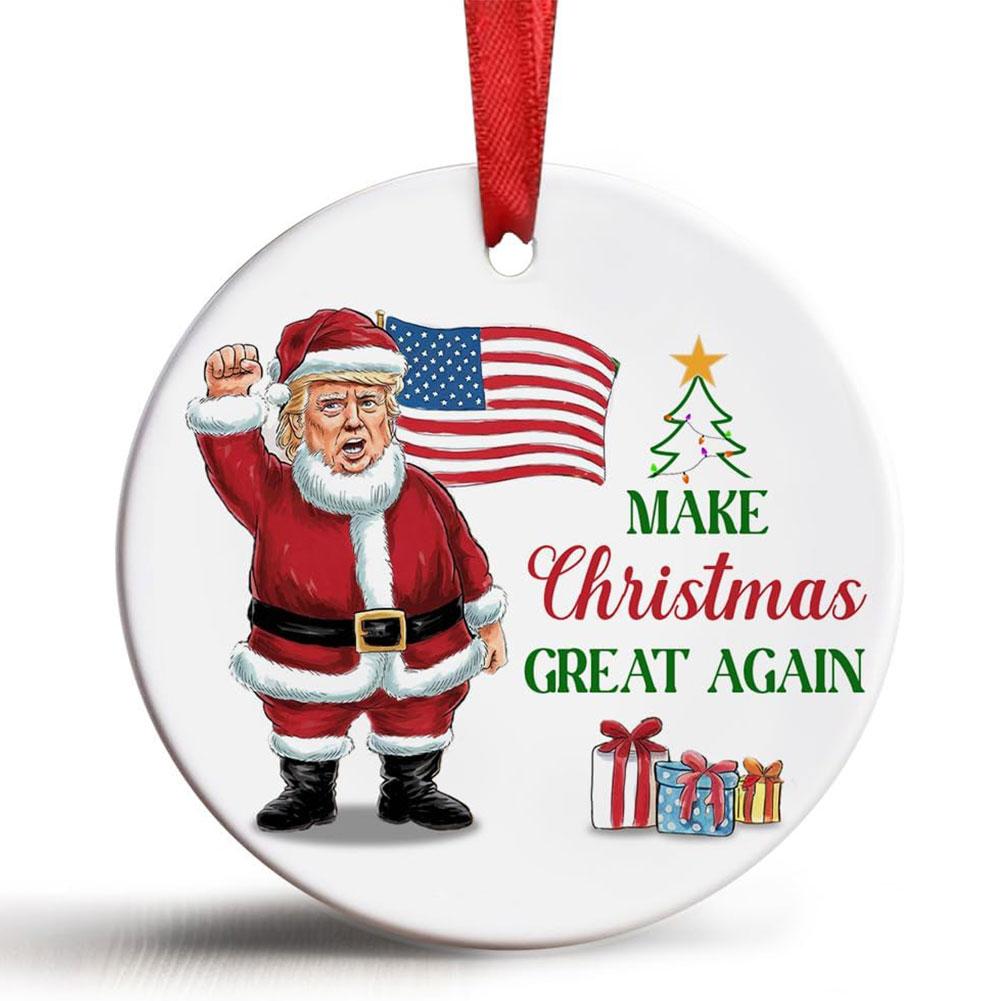 Make Great Again Christmas Ornament, You Missed Ornaments, Funny Gifts For Supporter Santa Orna J6Z5 White-1pcs
Make Great Again Christmas Ornament, You Missed Ornaments, Funny Gifts For Supporter Santa Orna J6Z5 White-1pcs