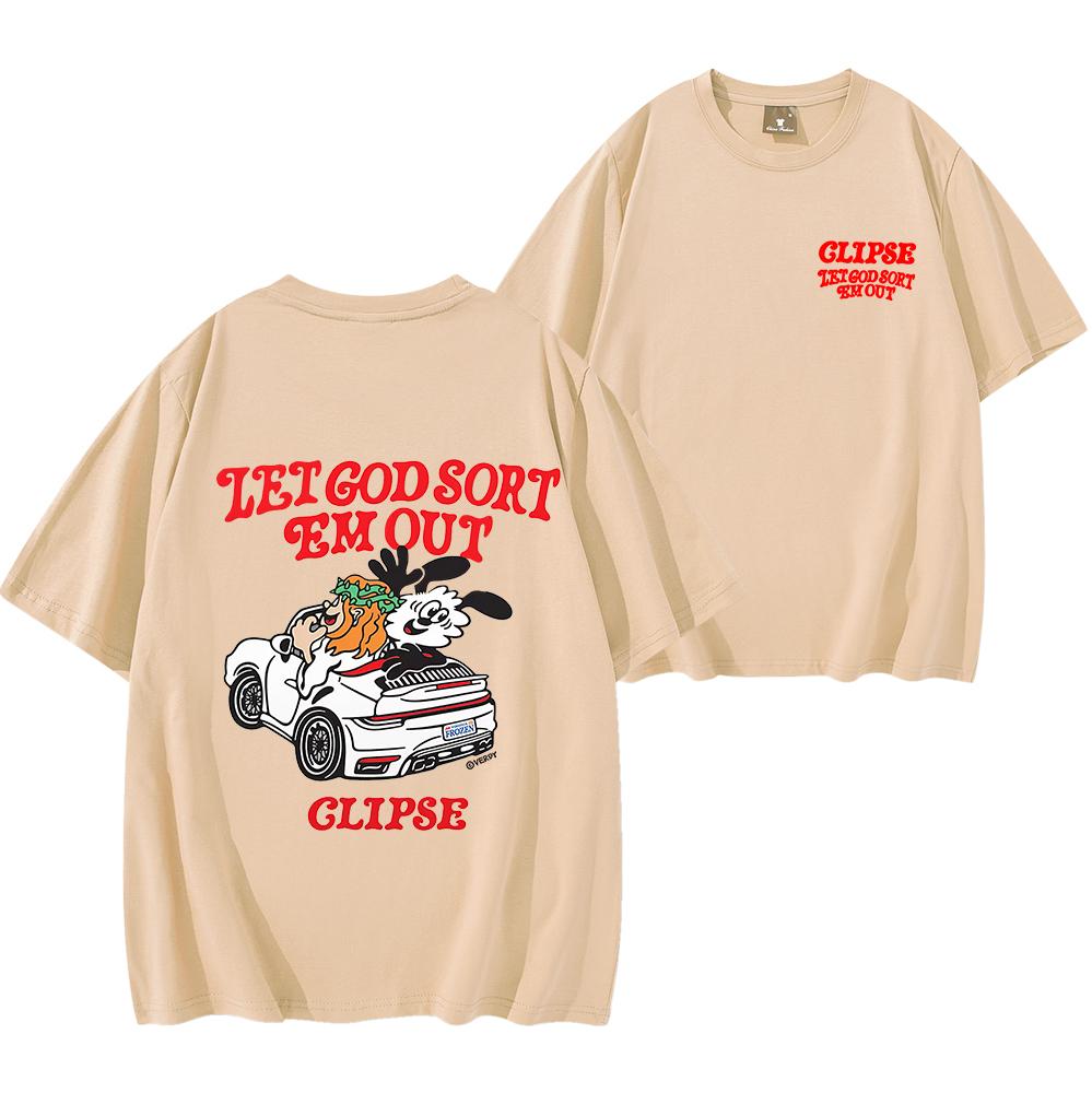 Clipse Новий Альбом Let God Sort Em Out Футболка Чоловіча Жіноча З Коротким Рукавом Вуличний Одяг Хіп-Хоп Футболка Чоловічі Повсякденні Футболки Одяг Y2K L
Clipse Новий Альбом Let God Sort Em Out Футболка Чоловіча Жіноча З Коротким Рукавом Вуличний Одяг Хіп-Хоп Футболка Чоловічі Повсякденні Футболки Одяг Y2K L