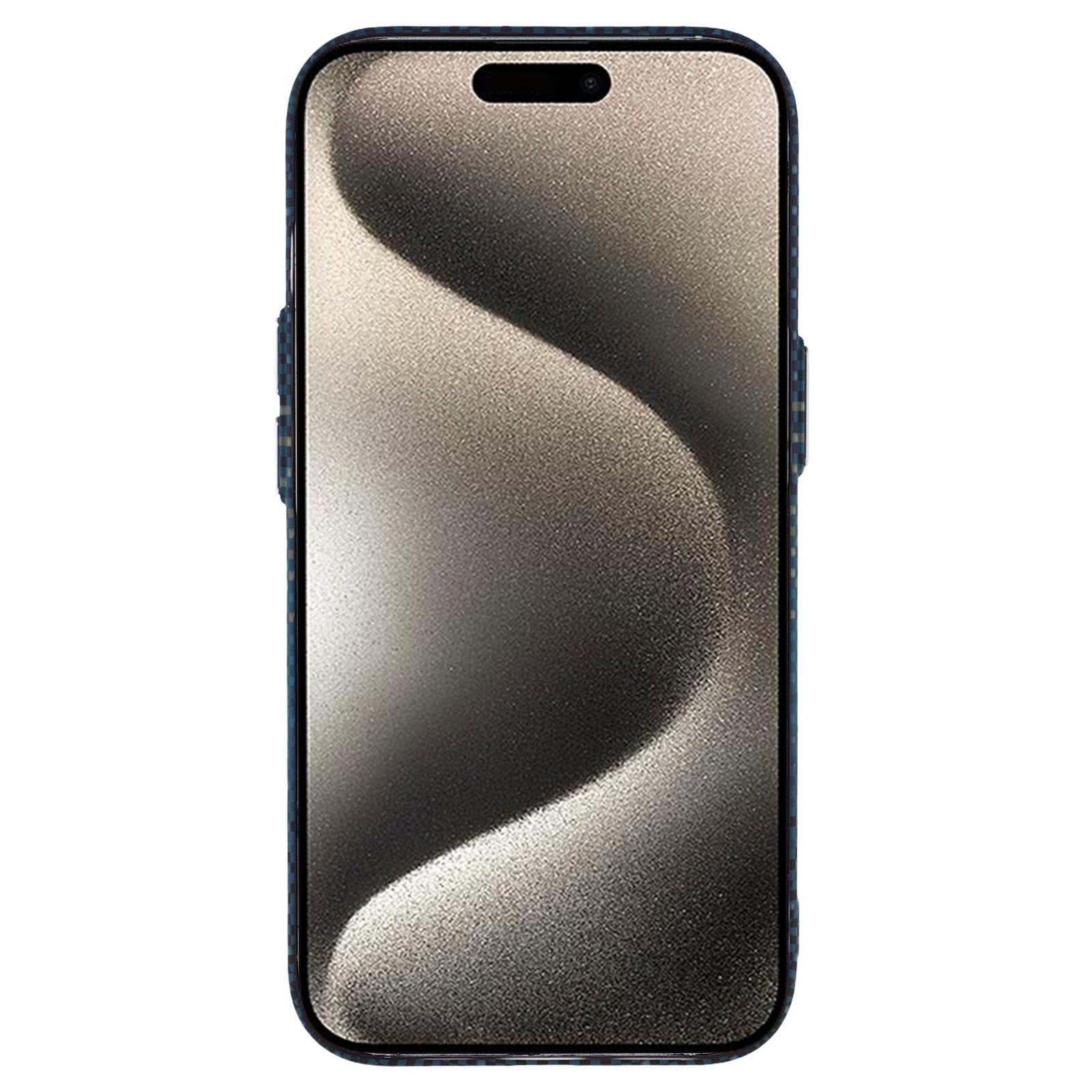 Чохол для iPhone 15, сумісний із накладкою MagSafe Carbon Fiber Texture Water-Transfer PC Phone Cover Blue
Чохол для iPhone 15, сумісний із накладкою MagSafe Carbon Fiber Texture Water-Transfer PC Phone Cover Blue
