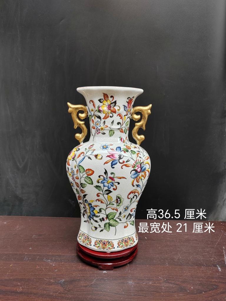 Ваза настольные украшения расписная керамика антикварная трещина бытовая подходит для гостиной кабинета спальни украшения дома ремесла
Ваза настольные украшения расписная керамика антикварная трещина бытовая подходит для гостиной кабинета спальни украшения дома ремесла