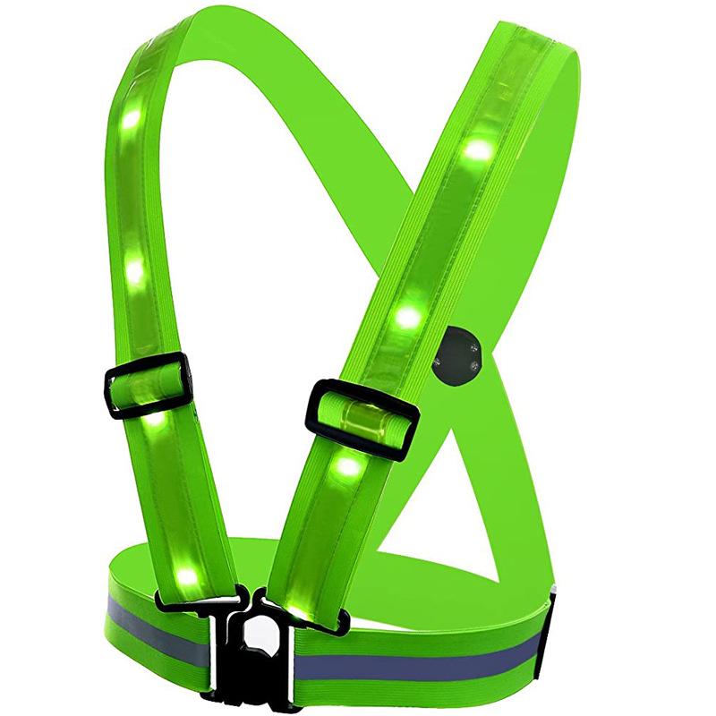USB Rechargeable LED Reflective Vest for Cycling and Running Pink Grid Reflective Film Vest 25
USB Rechargeable LED Reflective Vest for Cycling and Running Pink Grid Reflective Film Vest 25