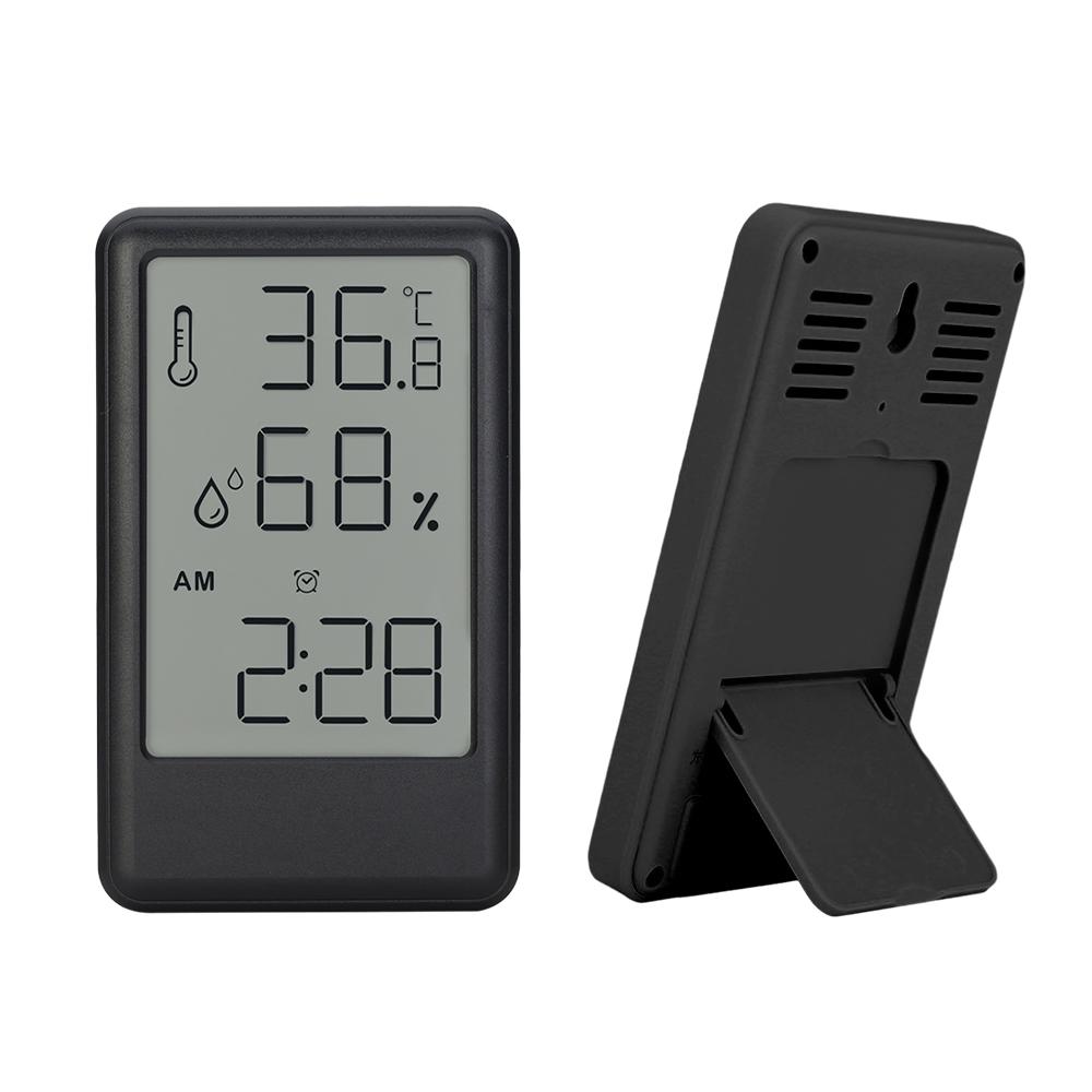 Home Indoor LCD Digital Temperature and Humidity Meter with Time/Temperature/Humidity Display Electronic Thermometer Hygrometer чёрный
Home Indoor LCD Digital Temperature and Humidity Meter with Time/Temperature/Humidity Display Electronic Thermometer Hygrometer чёрный