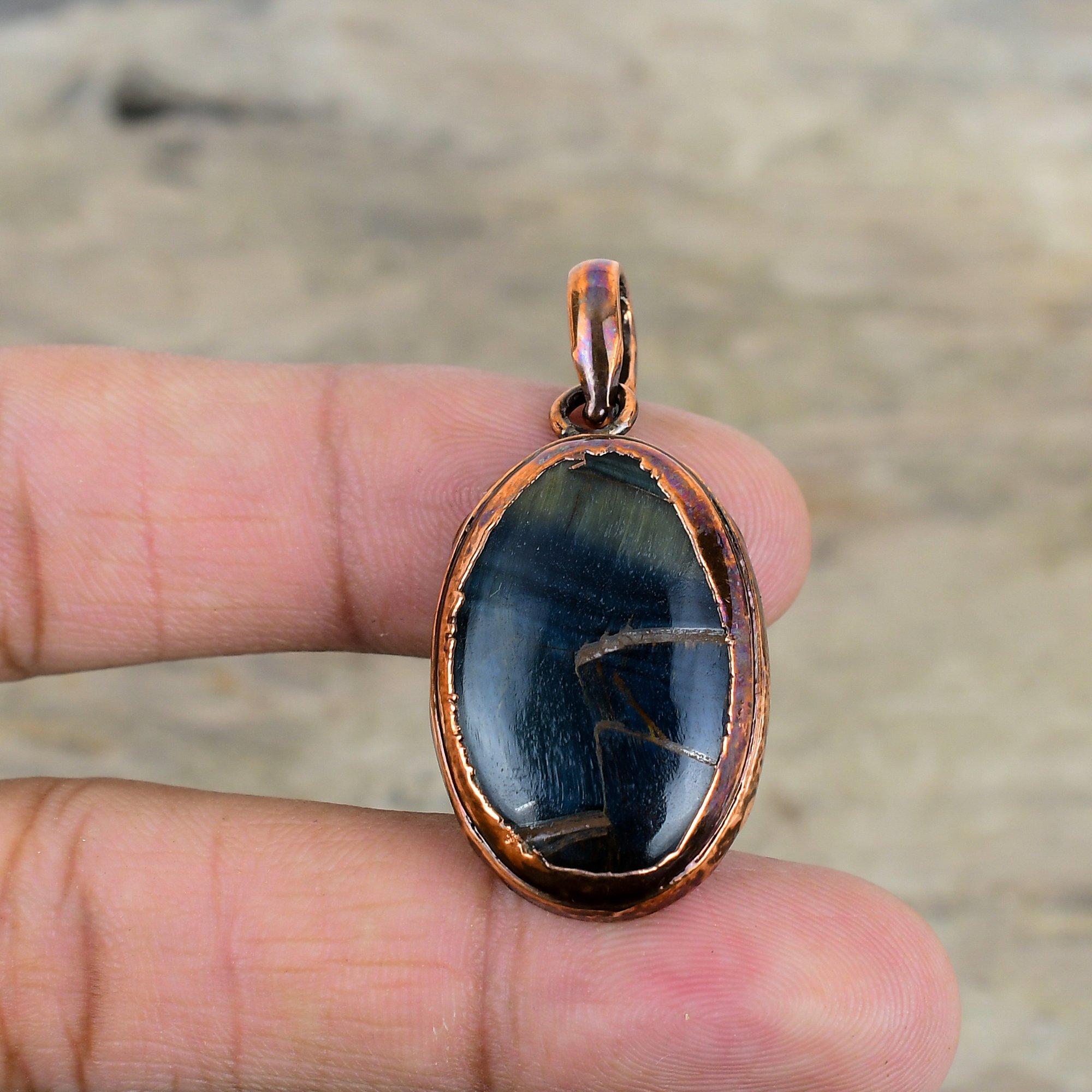 Pietersite Pendant Electroformed Copper Gemstone Pendant Pietersite Electroformed Jewelry Handmade Boho Pendant Copper Jewelry Gifts For Her
Pietersite Pendant Electroformed Copper Gemstone Pendant Pietersite Electroformed Jewelry Handmade Boho Pendant Copper Jewelry Gifts For Her