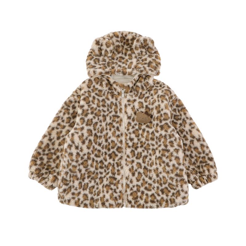 Yoyou Girl s Leopard Print Thermal Fleece Jacket & Faux 2-Piece Leggings Set 120
Yoyou Girl s Leopard Print Thermal Fleece Jacket & Faux 2-Piece Leggings Set 120