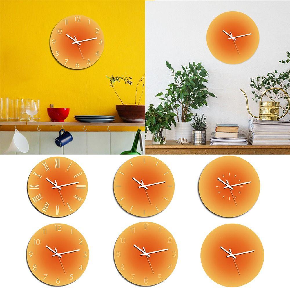 Living Room Modern Style Home Decoration Wall Hanging Noctilucent Silent Bell Sunset Wall Clock
Living Room Modern Style Home Decoration Wall Hanging Noctilucent Silent Bell Sunset Wall Clock