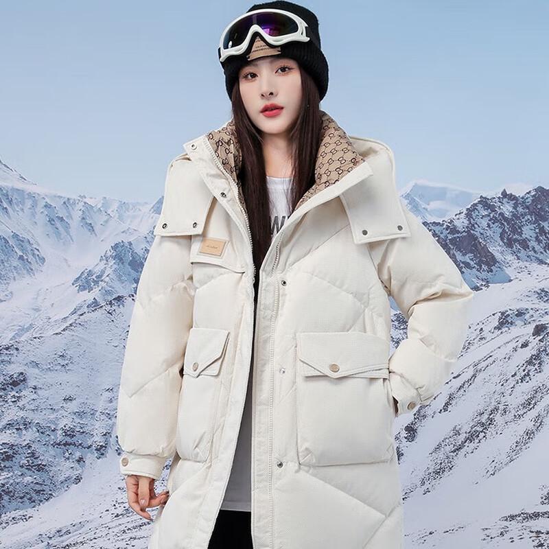 FivePlus Women s Mid-Length Hooded Winter Down Jacket 2XL
FivePlus Women s Mid-Length Hooded Winter Down Jacket 2XL