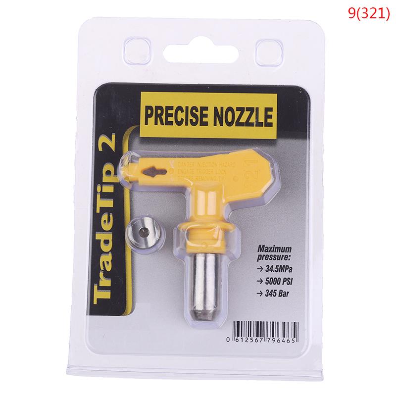 Насадка для безвоздушного распыления серии 2/3/4/5/6 для распылителя краски Wagner 321
Насадка для безвоздушного распыления серии 2/3/4/5/6 для распылителя краски Wagner 321