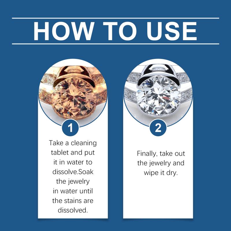 10Pcs Jewelry Cleanser Effervescent Tablets Universal Jewelry Decontamination Anti-Oxidation Polishing Solution Cleaning Tool 1pcs
10Pcs Jewelry Cleanser Effervescent Tablets Universal Jewelry Decontamination Anti-Oxidation Polishing Solution Cleaning Tool 1pcs